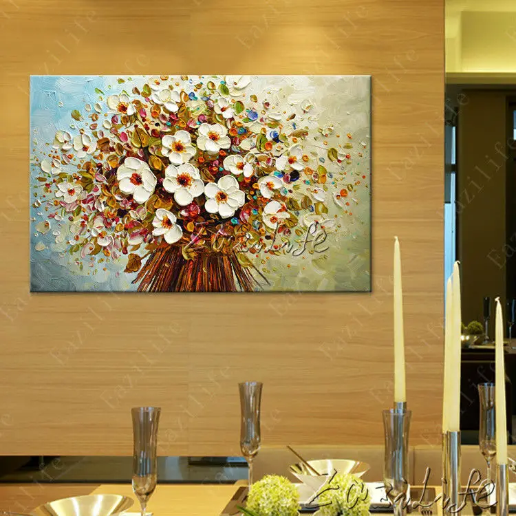 Wall Painting Flower Hand Painted palette knife 3D texture flower Hand Painted Canvas Oil Painting Wall Pictures For LivingRoom9
Wall Painting Flower Hand Painted palette knife 3D texture flower Hand Painted Canvas Oil Painting Wall Pictures For LivingRoom9
