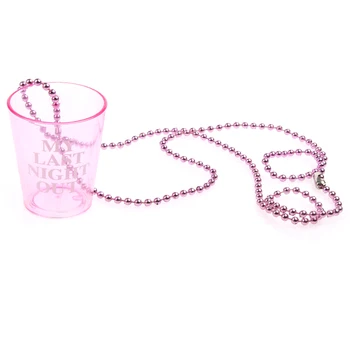 New Hot Sakl Bachelor Hen Night Party Girls Night Out Shot Plastic Cup On Bead Necklace Chain Party Supplies Decoration Gift
New Hot Sakl Bachelor Hen Night Party Girls Night Out Shot Plastic Cup On Bead Necklace Chain Party Supplies Decoration Gift