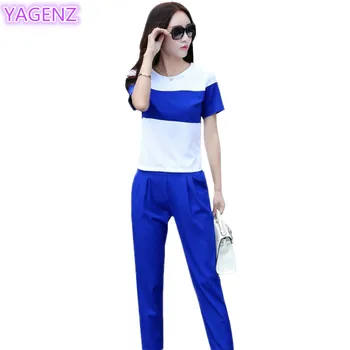 YAGENZ 2 Piece Outfits For Women Sportwear Summer Tops For Women Tracksuit Womens Clothing Ladies Tracksuits Top Sweatpants 274
YAGENZ 2 Piece Outfits For Women Sportwear Summer Tops For Women Tracksuit Womens Clothing Ladies Tracksuits Top Sweatpants 274