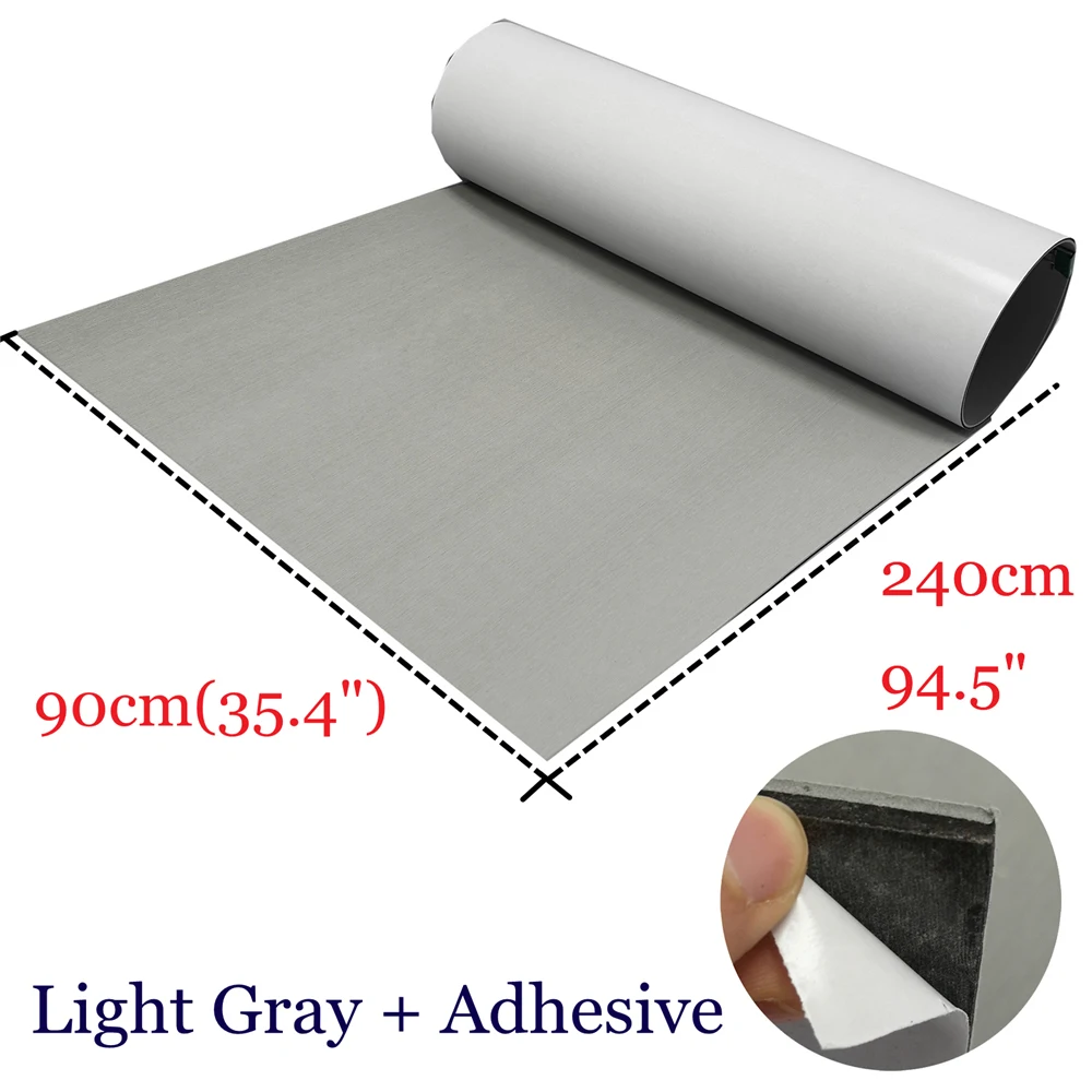 EVA Boat Teak Decking Sheet Marine Floor Carpet With Backing Adhesive Light Grey Anti Skid Mat Yacht Boats Accessories
EVA Boat Teak Decking Sheet Marine Floor Carpet With Backing Adhesive Light Grey Anti Skid Mat Yacht Boats Accessories