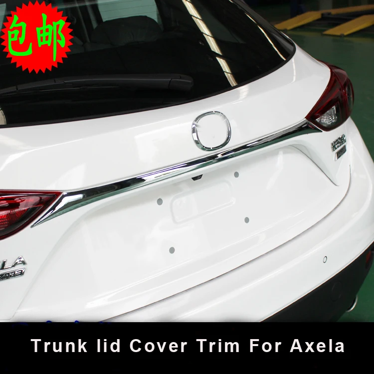 Trunk Lid Cover Trim Garnish Rear Door Moulding Boot For 2014 2015 2016 Mazda 3 Axela Hatchback car accessories ABS Chrome
Trunk Lid Cover Trim Garnish Rear Door Moulding Boot For 2014 2015 2016 Mazda 3 Axela Hatchback car accessories ABS Chrome