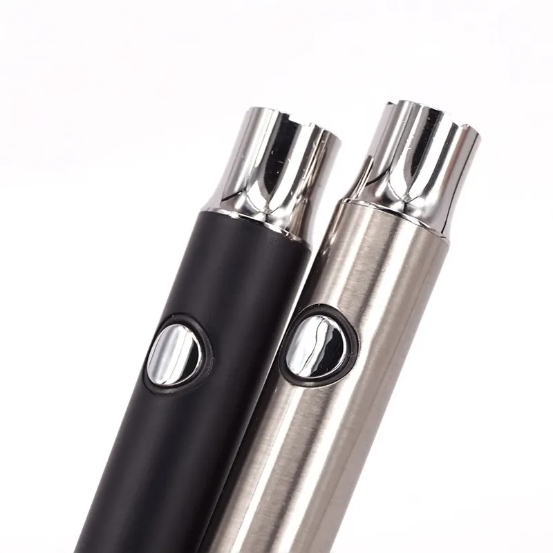 2PCS/lot Original Preheat Battery e-cigarette aper kit 510 button adjust voltage battery 350mah Battery vape kits vapor