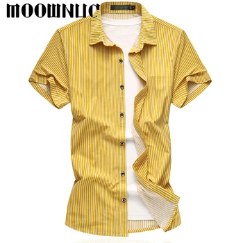 Short Sleeve Stripe MOOWNUC Summer Fashion Shirts Youth Elastic No ironing Short Sleeve Men Business Casual New MWC Red 6XL 7XL
Short Sleeve Stripe MOOWNUC Summer Fashion Shirts Youth Elastic No ironing Short Sleeve Men Business Casual New MWC Red 6XL 7XL