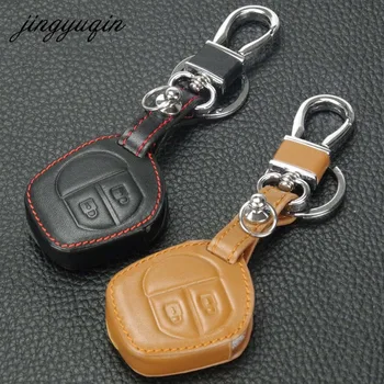 jingyuqin 2 Button Remote Leather Key Case For Suzuki SX4 Swift Grand Vitara Liana Keychain Cover Car Accessories
jingyuqin 2 Button Remote Leather Key Case For Suzuki SX4 Swift Grand Vitara Liana Keychain Cover Car Accessories