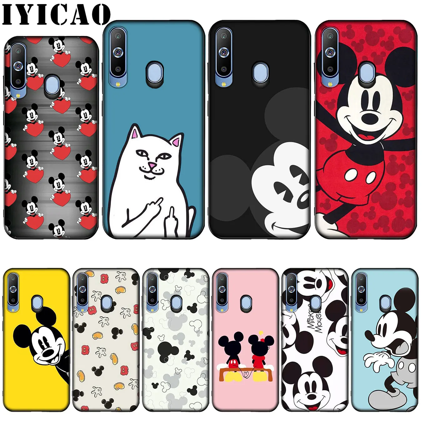 IYICAO Mickey Mouse Silicone Soft Case for Samsung Galaxy A10 A30 A40 A50 A70 M10 M20 M30 Cover
IYICAO Mickey Mouse Silicone Soft Case for Samsung Galaxy A10 A30 A40 A50 A70 M10 M20 M30 Cover