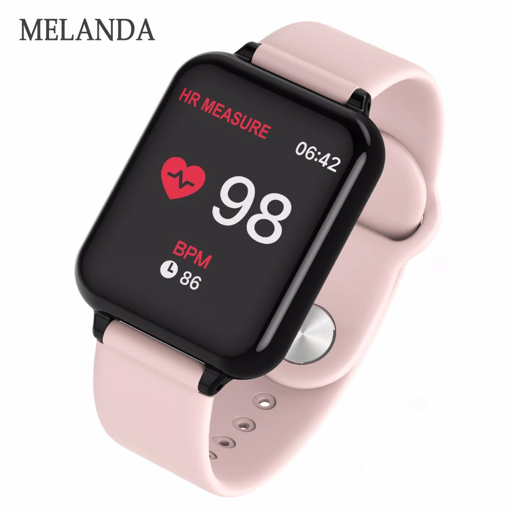 

B57 Smart watches Waterproof Sports for iphone phone Smartwatch Heart Rate Monitor Blood Pressure Functions For Women men kid