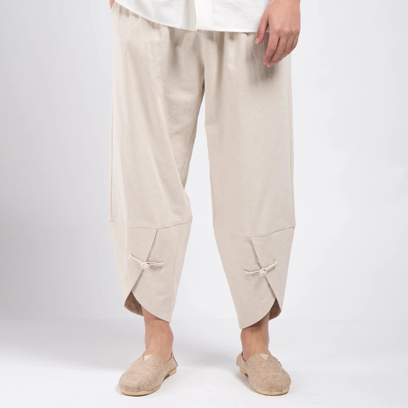 MIXCUBIC 2018 summer washing cool linen Wide leg pants men casual loose linen Plate buckle pants for men trousers,size M-4XL
MIXCUBIC 2018 summer washing cool linen Wide leg pants men casual loose linen Plate buckle pants for men trousers,size M-4XL