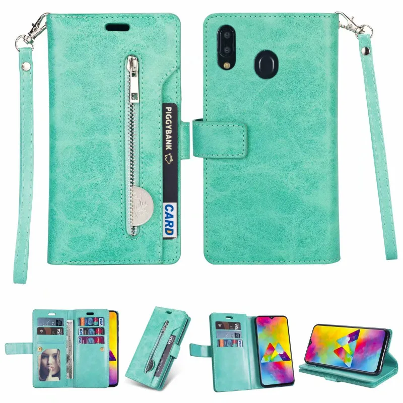 Multifunction Phone Cover for Huawei Honor 8A Zipper Wallet 9 Card Slot Holders Flip Leather Case for Y7 Y6 2019 Phone Bag Cover
Multifunction Phone Cover for Huawei Honor 8A Zipper Wallet 9 Card Slot Holders Flip Leather Case for Y7 Y6 2019 Phone Bag Cover