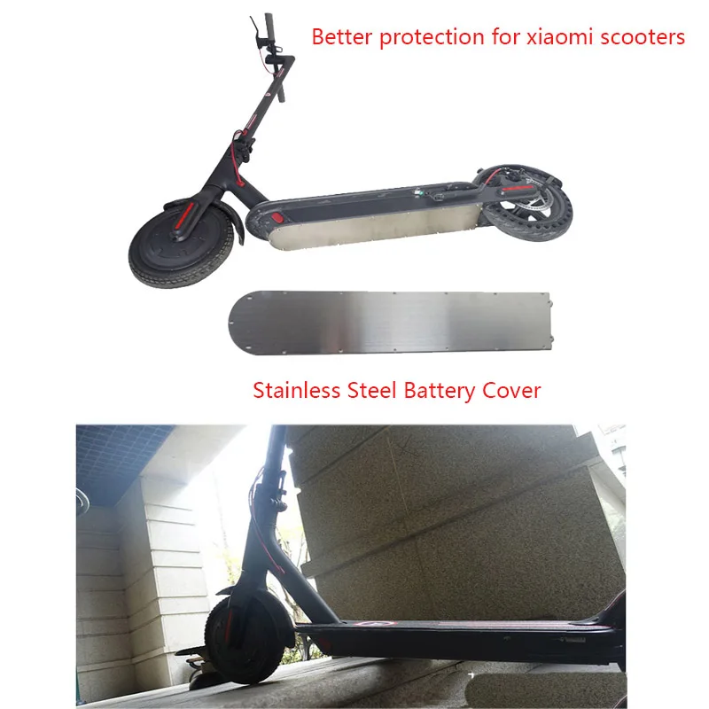 M365 Scooter Bottom Battery Cover anti-collision non-slip Plate Guard Chassis Stainless Armor Safe Scooter Parts For Xiaomi M365
M365 Scooter Bottom Battery Cover anti-collision non-slip Plate Guard Chassis Stainless Armor Safe Scooter Parts For Xiaomi M365