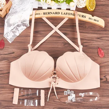 Black white Seamless Shell Massage Underwear Super Push Up Bra Comfortable Wire Free Pull b bra strapless dress wedding bra
Black white Seamless Shell Massage Underwear Super Push Up Bra Comfortable Wire Free Pull b bra strapless dress wedding bra