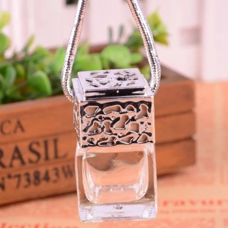 Empty Glass Bottle For Essential Oils Rearview Mirror Ornament Car Hanging Perfume Fragrance Air Freshener Car-styling 
Empty Glass Bottle For Essential Oils Rearview Mirror Ornament Car Hanging Perfume Fragrance Air Freshener Car-styling