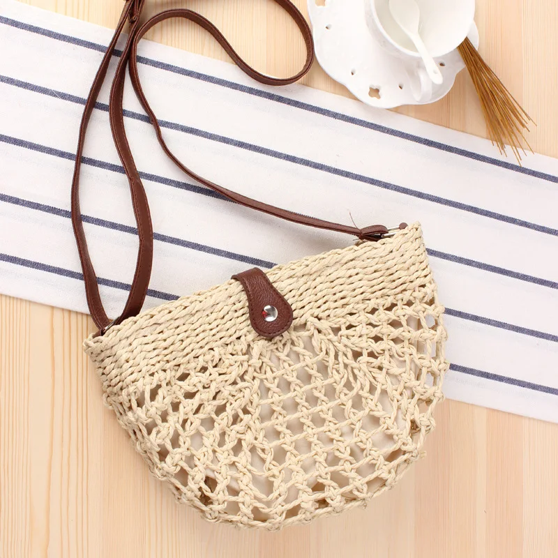 Women Round Shoulder Straw Bag Bow Handmade Crossbody Rattan Bags Ladies Straw Shoulder Bag Leather Strap Summer Beach Vocation
Women Round Shoulder Straw Bag Bow Handmade Crossbody Rattan Bags Ladies Straw Shoulder Bag Leather Strap Summer Beach Vocation