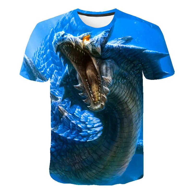 New 2019 Summer Monster Hunter t shirt Fashion 3D Printed T-Shirt Top Cool T Shirt Casual Breathable Tops t shirts S-6XL
New 2019 Summer Monster Hunter t shirt Fashion 3D Printed T-Shirt Top Cool T Shirt Casual Breathable Tops t shirts S-6XL