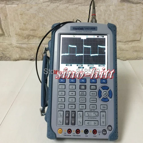 Оригинальный dso1202b 200 мГц 1GSa/s 2 Каналы осциллограф Scopemeter мультиметр 2in1 USB 5.6 ''TFT