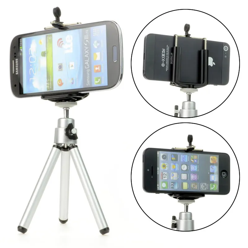 Mini Adjustable Tripod Stand Mount Lightweight Desktop Holder with Bracket Clip for Camera Mobile Phone
Mini Adjustable Tripod Stand Mount Lightweight Desktop Holder with Bracket Clip for Camera Mobile Phone