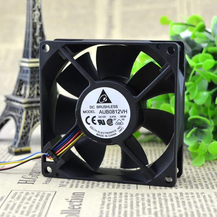New original 8025 8cm 0.41A PWM automatic speed control CPU heatsink fan AUB0812VH
New original 8025 8cm 0.41A PWM automatic speed control CPU heatsink fan AUB0812VH