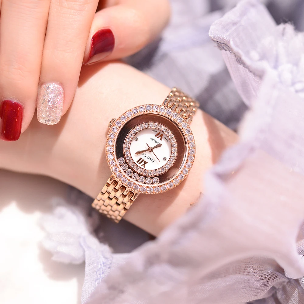 Claw-setting Lady Women's Watch Japan Quartz Fashion Fine Stainless Steel Bracelet Clock Girl Birthday Gift Royal Crown
Claw-setting Lady Women's Watch Japan Quartz Fashion Fine Stainless Steel Bracelet Clock Girl Birthday Gift Royal Crown