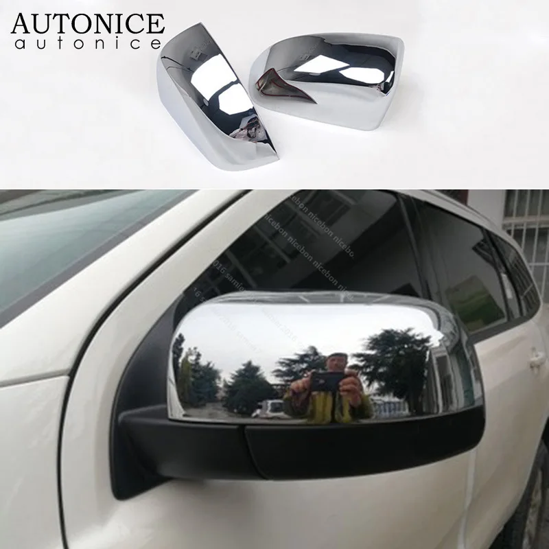 2pc Chrome Rear View Side Mirror Cover trim for Ford Ranger Everest Endeavour 2015-2019
2pc Chrome Rear View Side Mirror Cover trim for Ford Ranger Everest Endeavour 2015-2019