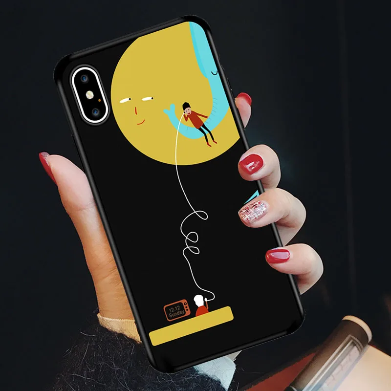 JAMULAR Cartoon Graffiti Balloon Pattered Phone Case for iPhone 6S Plus 7 8 Plus soft Silicone cover for iPhone XS MAX XR Coque
JAMULAR Cartoon Graffiti Balloon Pattered Phone Case for iPhone 6S Plus 7 8 Plus soft Silicone cover for iPhone XS MAX XR Coque