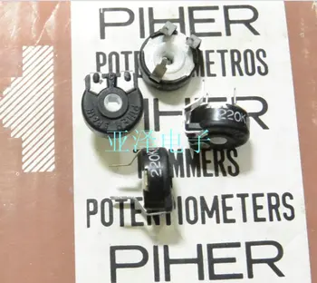 5PCS/LOT Imported Spanish PIHER trimmer potentiometer PT10-220K horizontal hexagon bore
5PCS/LOT Imported Spanish PIHER trimmer potentiometer PT10-220K horizontal hexagon bore