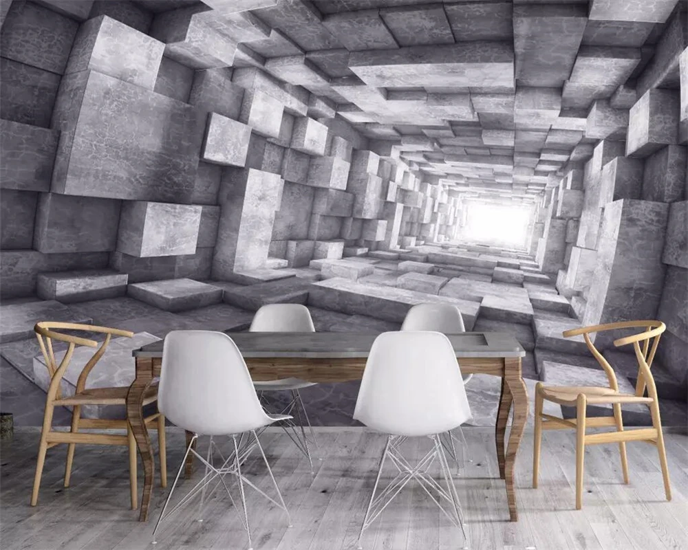 Beibehang Custom wallpaper 3D European retro extension space tunnel industrial back living room bedroom TV view 3d wallpaper
Beibehang Custom wallpaper 3D European retro extension space tunnel industrial back living room bedroom TV view 3d wallpaper