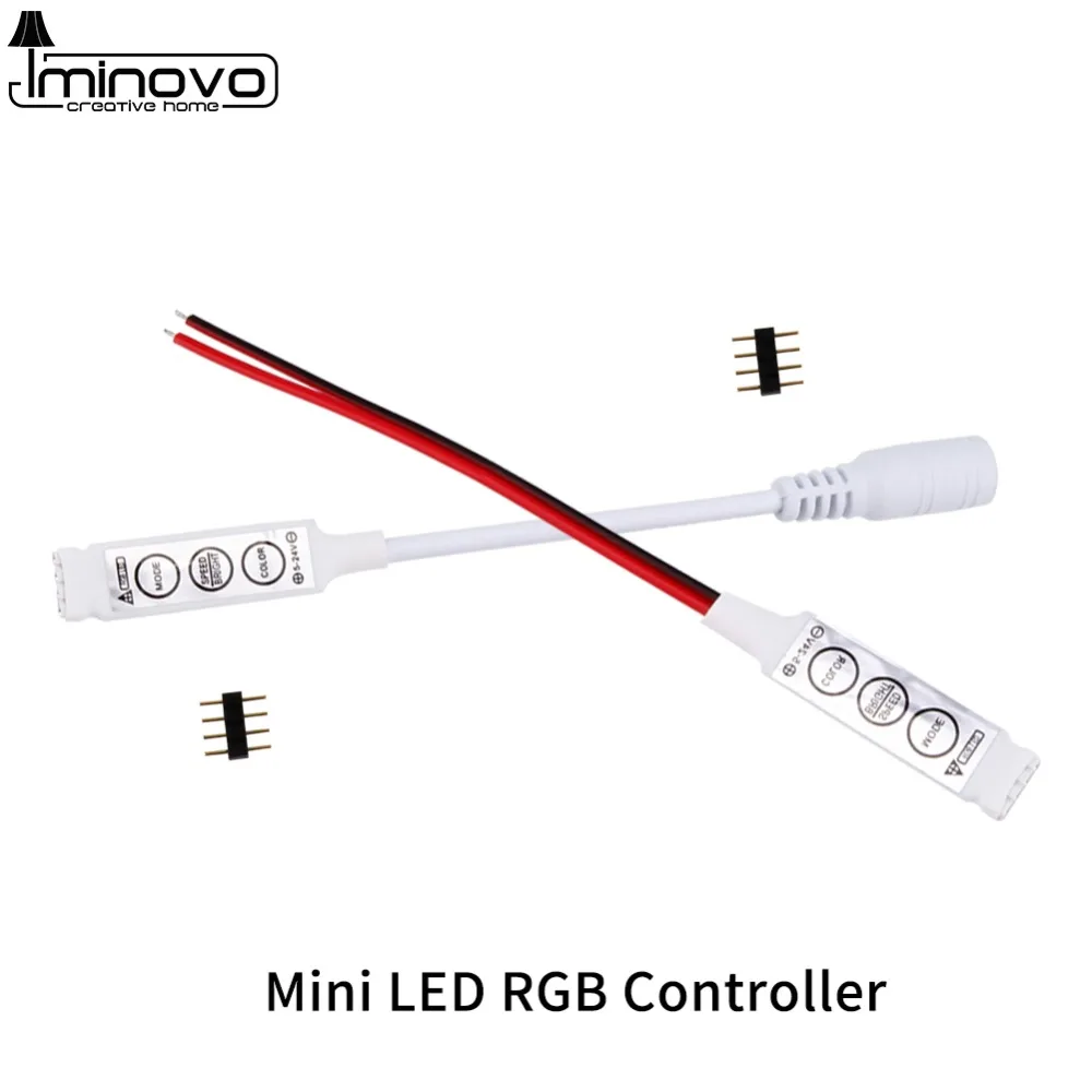 LED RGB Controller DC 12V Mini 3 Key Dimmer Switch for RGB LED 3528 5050 Strip Light
LED RGB Controller DC 12V Mini 3 Key Dimmer Switch for RGB LED 3528 5050 Strip Light