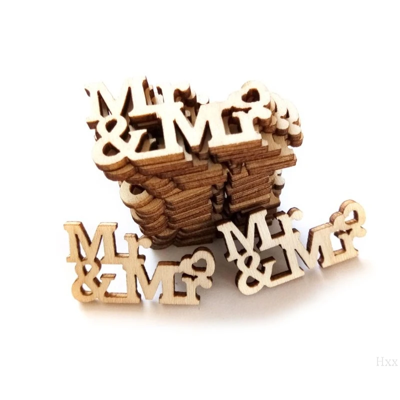 20Pcs Wooden Mr & Mrs Table Confetti Scatter Slices Vintage Rustic Wedding Party Decor Craft Scrapbook Embellishment Decor
20Pcs Wooden Mr & Mrs Table Confetti Scatter Slices Vintage Rustic Wedding Party Decor Craft Scrapbook Embellishment Decor