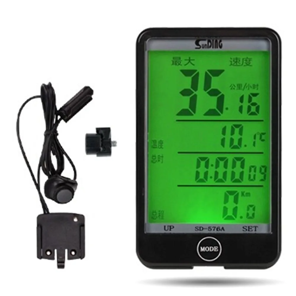 Wireless Digital Bike Ride Speedometer Odometer Bicycle Cycling Speed Counter Code Table
Wireless Digital Bike Ride Speedometer Odometer Bicycle Cycling Speed Counter Code Table