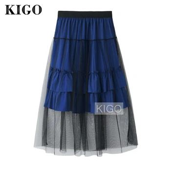 Summer Women Black Mesh Tulle Long Skirt High Waist Midi Pleated Skirt Vintage Casual Skirt Jupe Femme 2018 KF1564H
Summer Women Black Mesh Tulle Long Skirt High Waist Midi Pleated Skirt Vintage Casual Skirt Jupe Femme 2018 KF1564H