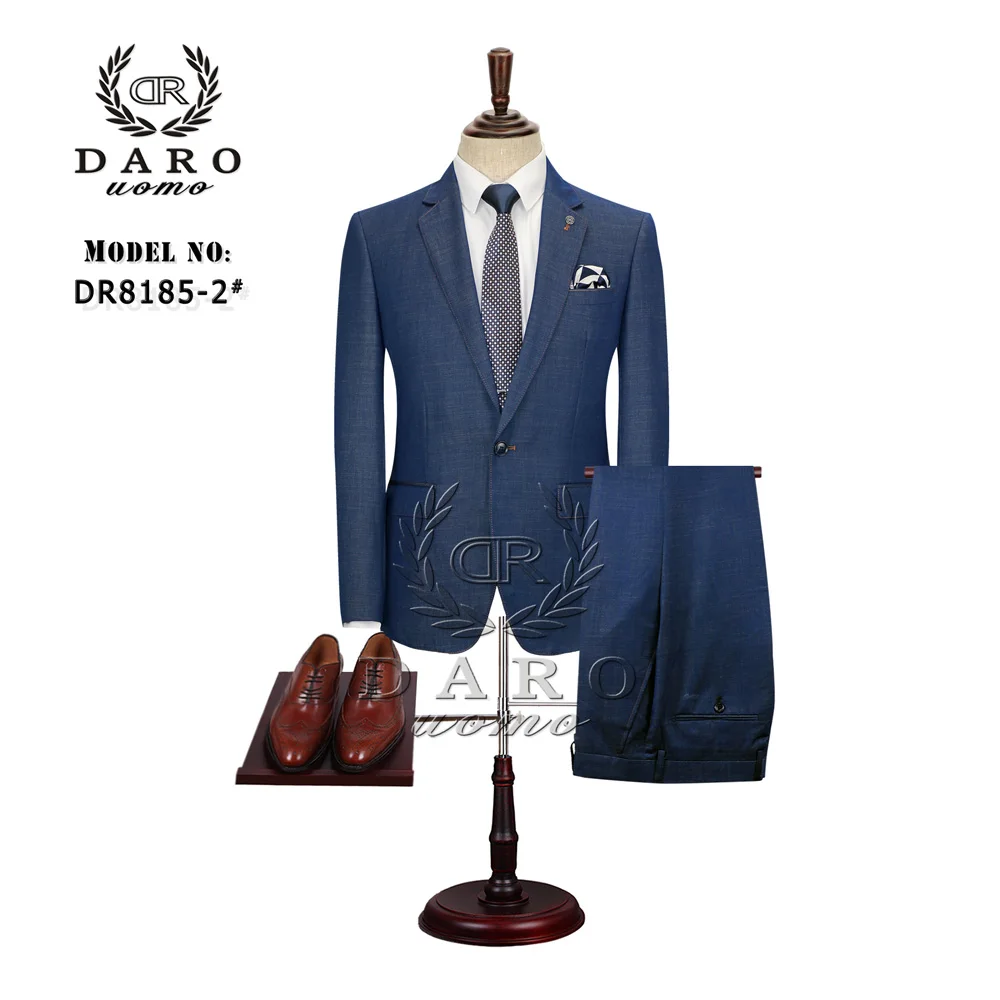 DARO 2019 Men's Suit Slim Fit Business Formal Wear Jacket and Pants Casual Clothes DR8185
DARO 2019 Men's Suit Slim Fit Business Formal Wear Jacket and Pants Casual Clothes DR8185