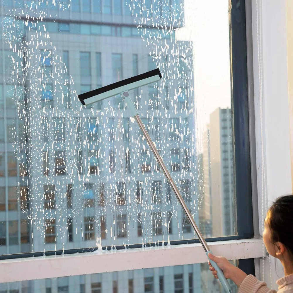 OTHERHOUSE Long Handle Window Cleaner Scraper Extendible Glass Cleaning Brush EVA Floor Wiper Cleaner Windows Squeegee Scrubber
OTHERHOUSE Long Handle Window Cleaner Scraper Extendible Glass Cleaning Brush EVA Floor Wiper Cleaner Windows Squeegee Scrubber