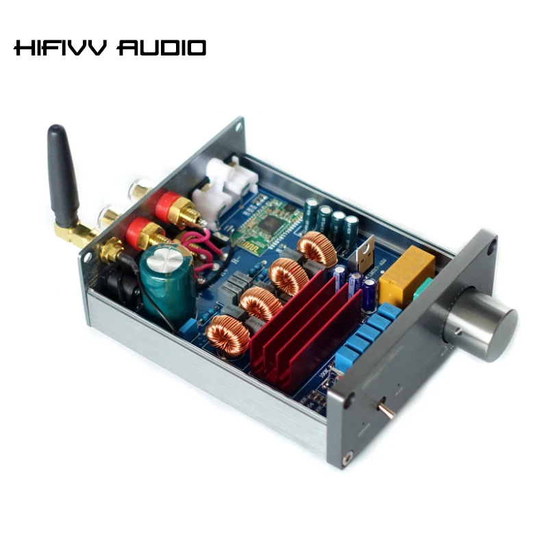 HiFi Bluetooth 4.0 Class D Audio Digital Power Amplifier tpa3116d2 TPA3116 Advanced 2*50W Mini Home Aluminum Enclosure amp
HiFi Bluetooth 4.0 Class D Audio Digital Power Amplifier tpa3116d2 TPA3116 Advanced 2*50W Mini Home Aluminum Enclosure amp