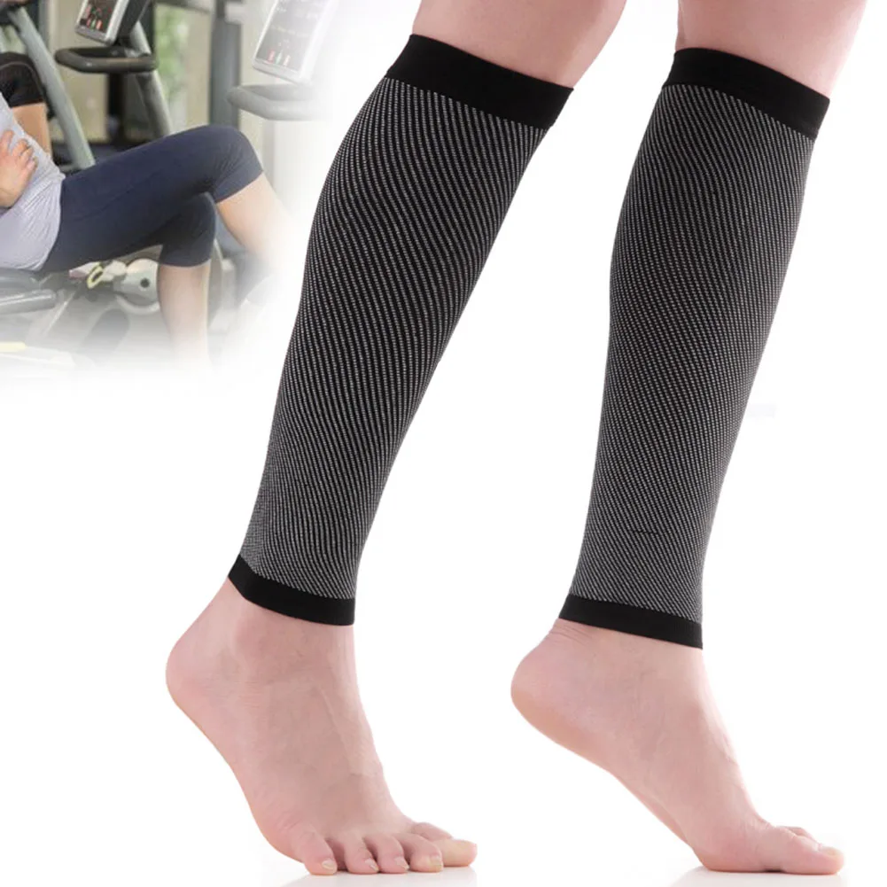2PCS Camping Exercise Calf Support High Elastic Compression Socks Soft Protect Fitness Leg Sleeve Outdoor Sports Stripe Pattern
2PCS Camping Exercise Calf Support High Elastic Compression Socks Soft Protect Fitness Leg Sleeve Outdoor Sports Stripe Pattern