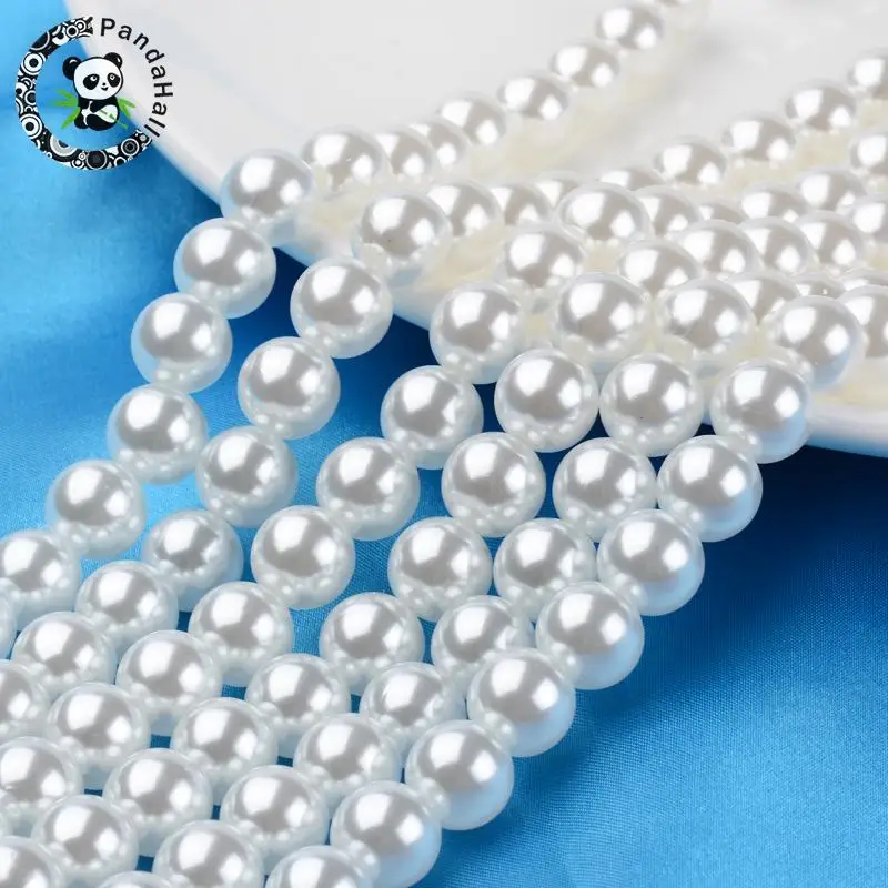 ABS Imitation Pearl Acrylic Round Beads, White, 8mm, Hole: 2mm; about 1900pcs/500g
ABS Imitation Pearl Acrylic Round Beads, White, 8mm, Hole: 2mm; about 1900pcs/500g