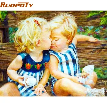 RUOPOTY Frame Acrylic Picture Kissing Baby DIY Painting By Numbers Kit Coloring Paint By Numbers Modern Wall Art Picture 40x50cm
RUOPOTY Frame Acrylic Picture Kissing Baby DIY Painting By Numbers Kit Coloring Paint By Numbers Modern Wall Art Picture 40x50cm