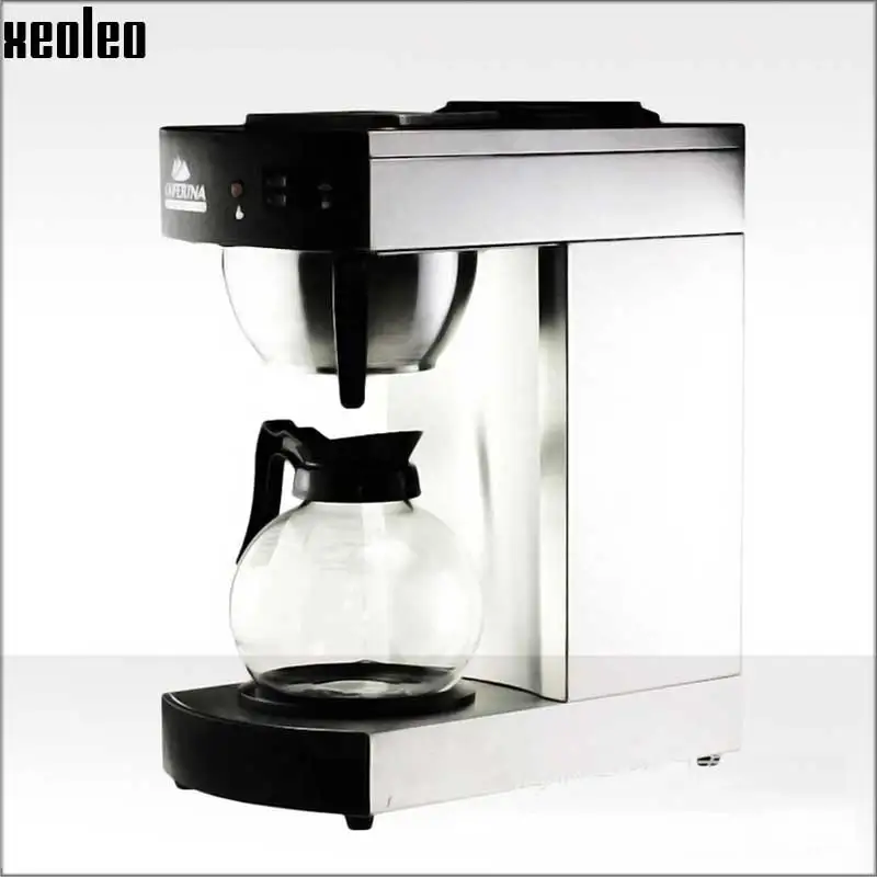 Xeoleo Commerical Coffee brewer Cafe American machine hot plate Full-Automatic Coffee machine with Coffee Pot Coffee maker
Xeoleo Commerical Coffee brewer Cafe American machine hot plate Full-Automatic Coffee machine with Coffee Pot Coffee maker