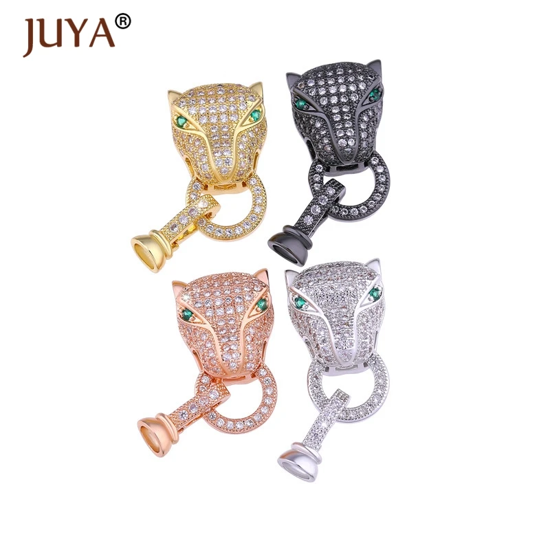 Jewelry Making Supplies Zircon Leopard Animal Clasps Fastener Accessories Handmade DIY Pearls Beaded Bracelet Necklace Jewelry
Jewelry Making Supplies Zircon Leopard Animal Clasps Fastener Accessories Handmade DIY Pearls Beaded Bracelet Necklace Jewelry