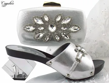 Wonderful silver sandals with bag fashion strange heel shoes and handbag set with stones QSL006
Wonderful silver sandals with bag fashion strange heel shoes and handbag set with stones QSL006