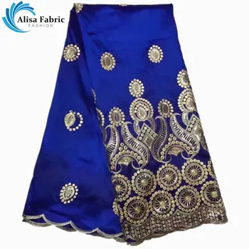 Alisa Indian George Lace Fabric in Royal Blue High Quality Embroidery African George Satin Lace Fabric with sequins For Women
Alisa Indian George Lace Fabric in Royal Blue High Quality Embroidery African George Satin Lace Fabric with sequins For Women