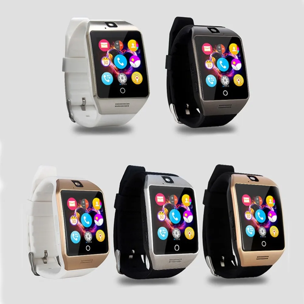 Q18 Smart Bracelet Watch Sport Pedometer Fitness Tracker Smartwatch SIM Card Watch For Android for IOS Phone
Q18 Smart Bracelet Watch Sport Pedometer Fitness Tracker Smartwatch SIM Card Watch For Android for IOS Phone