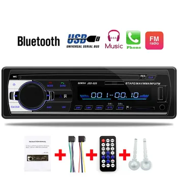 Autoradio 12V Car Radio Bluetooth 1 Din Stereo Player Phone AUX-IN MP3 FM/USB/radio Remote Control for Audio
Autoradio 12V Car Radio Bluetooth 1 Din Stereo Player Phone AUX-IN MP3 FM/USB/radio Remote Control for Audio