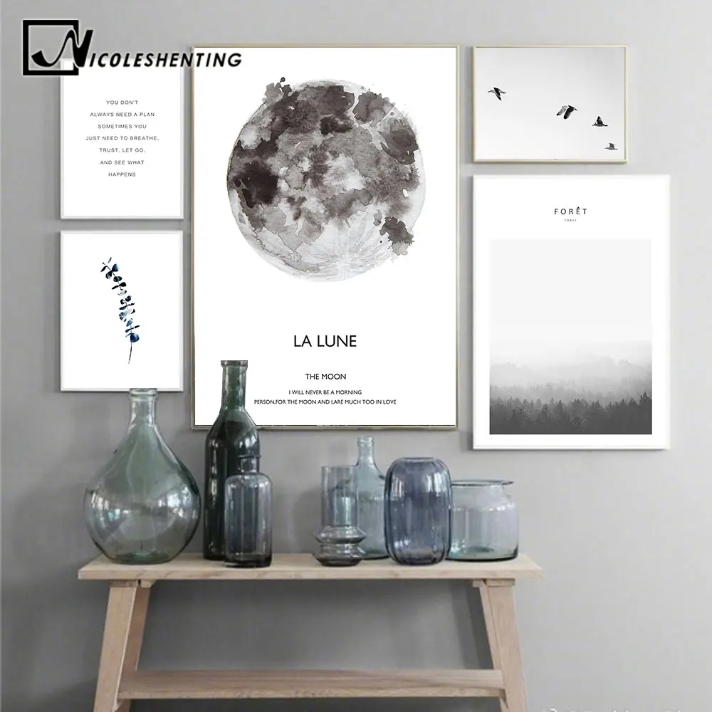Scandinavian Landscape Moon Lune Canvas Poster Motivational Nordic Style Wall Art Print Painting Decoration Pictures Home Decor
Scandinavian Landscape Moon Lune Canvas Poster Motivational Nordic Style Wall Art Print Painting Decoration Pictures Home Decor