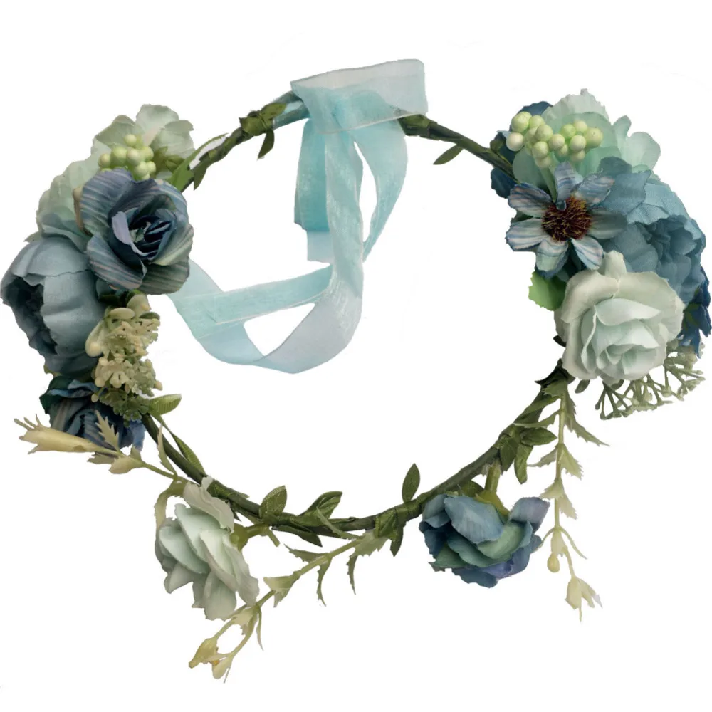 Wedding Bridal Headwear Girl Headdress Flower Wedding Party Hair Wreath Headband Floral
Wedding Bridal Headwear Girl Headdress Flower Wedding Party Hair Wreath Headband Floral