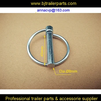 Lynch pin linch pin, hitch lynch pin 8mm pin x 45mm trailer parts 
Lynch pin linch pin, hitch lynch pin 8mm pin x 45mm trailer parts