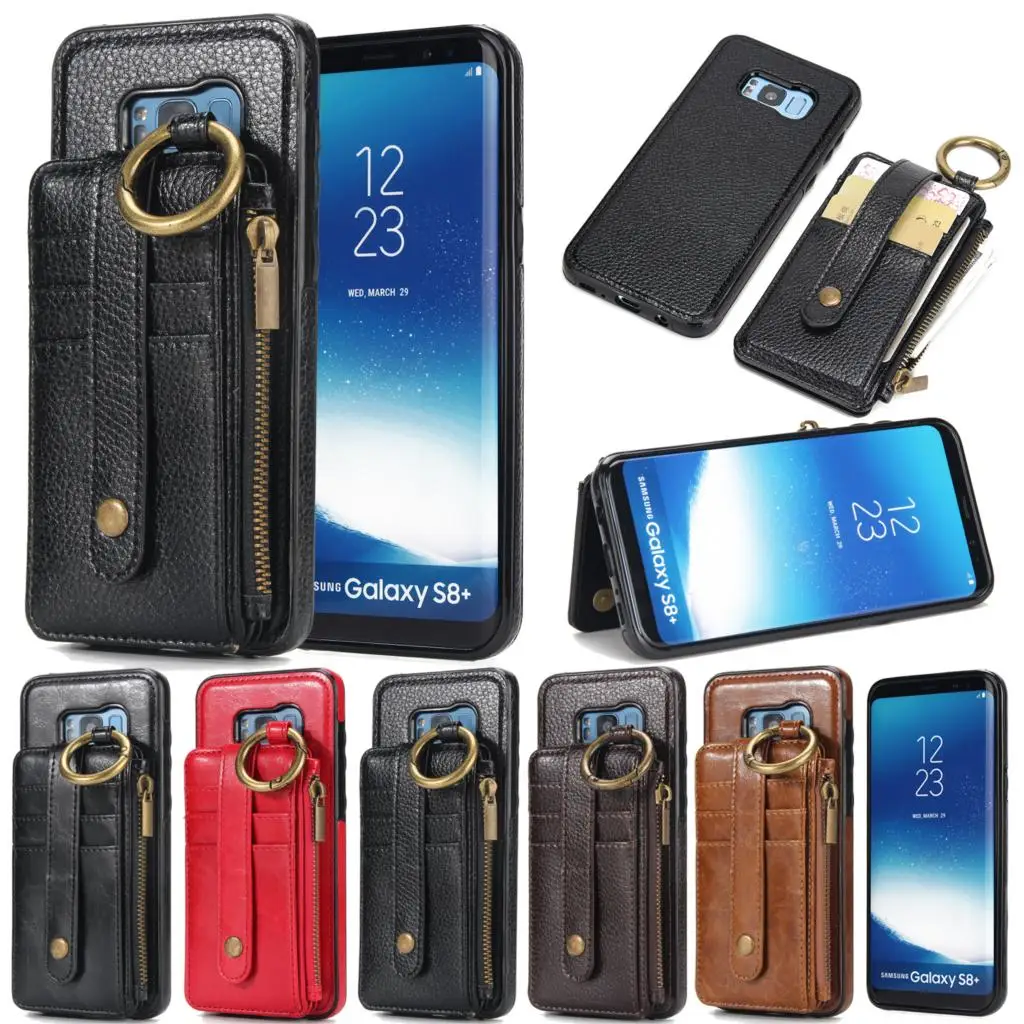 Hxairt Retro Wallet Split Kickstand Leather Case for Samsung S8 S8plus S7 S9 S9plus Cases Book Wallet Cover Phone Bags
Hxairt Retro Wallet Split Kickstand Leather Case for Samsung S8 S8plus S7 S9 S9plus Cases Book Wallet Cover Phone Bags