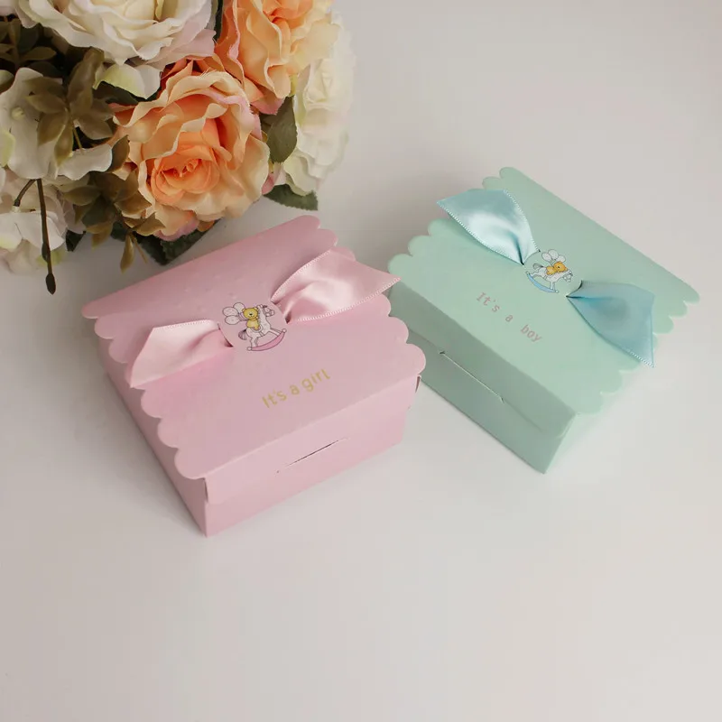 6pcs Boy Girl Dragee Candy Gift Box Kraft Paper Wrapping Chocolate Cookie Box Favors Gifts with Ribbon Baby Shower Wedding Party
6pcs Boy Girl Dragee Candy Gift Box Kraft Paper Wrapping Chocolate Cookie Box Favors Gifts with Ribbon Baby Shower Wedding Party