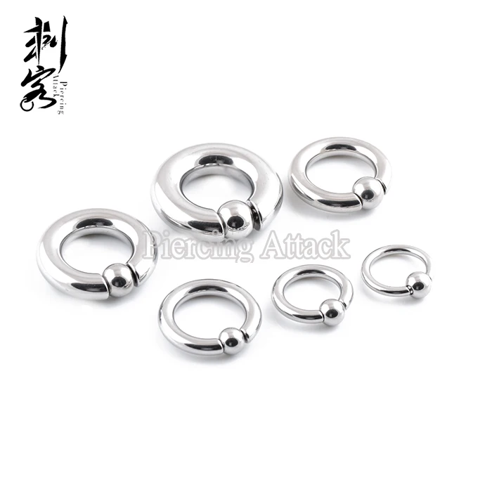 Giant Spring Load Heavy Gauge Captive Ring 8G-00Gauge One of Each Sizes Lot of 6pcs Body Jewelry Free Shipping
Giant Spring Load Heavy Gauge Captive Ring 8G-00Gauge One of Each Sizes Lot of 6pcs Body Jewelry Free Shipping