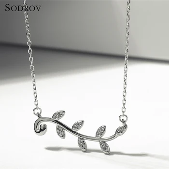 925 Hot Sterling Silver Unique Leaves Pattern Brief Pendant Necklaces for Women Charming Fine Jewelry joyas de plata 925 N013
925 Hot Sterling Silver Unique Leaves Pattern Brief Pendant Necklaces for Women Charming Fine Jewelry joyas de plata 925 N013