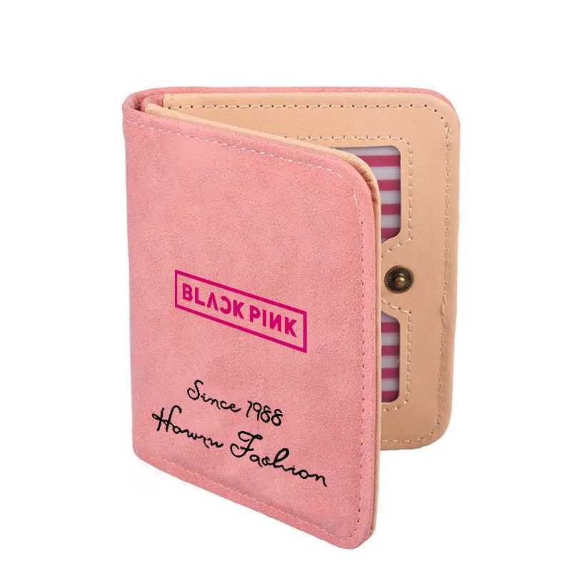 BLACKPINK 2019 New Woman Wallet Short Style KPOP Simple Clutch Hasp Girls Purse Change Purse Hasp Money Bag Carteira Feminina
BLACKPINK 2019 New Woman Wallet Short Style KPOP Simple Clutch Hasp Girls Purse Change Purse Hasp Money Bag Carteira Feminina