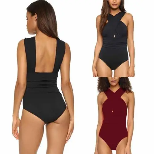2018 New Women Cross Bandage One-Piece Swimsuits Plus Size Women Swimwear Push Up Padded Hight Waist Swimsuits Bathing Suits
2018 New Women Cross Bandage One-Piece Swimsuits Plus Size Women Swimwear Push Up Padded Hight Waist Swimsuits Bathing Suits